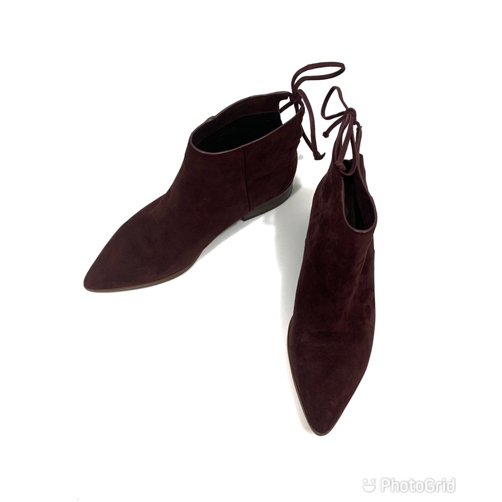 LIKE NEW ANTHROPOLOGIE Splendid Suede Booties Sz 6 - Picture 4 of 9
